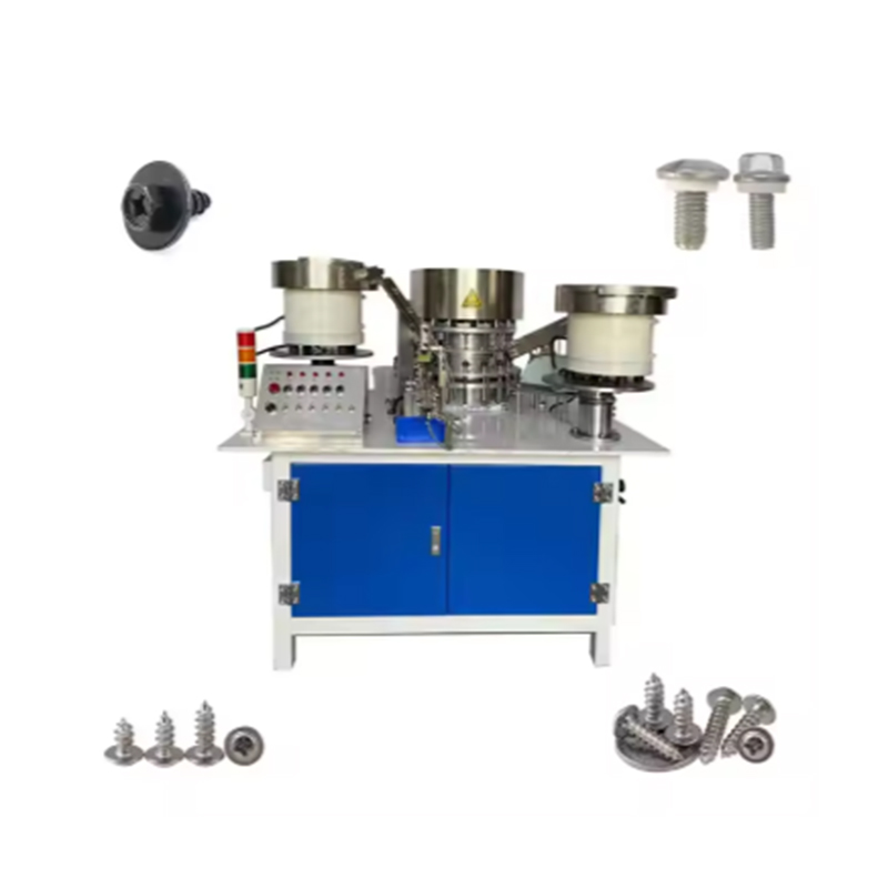 Stroj za sestavljanje avtomobilskih vijakov, vijakov, matic